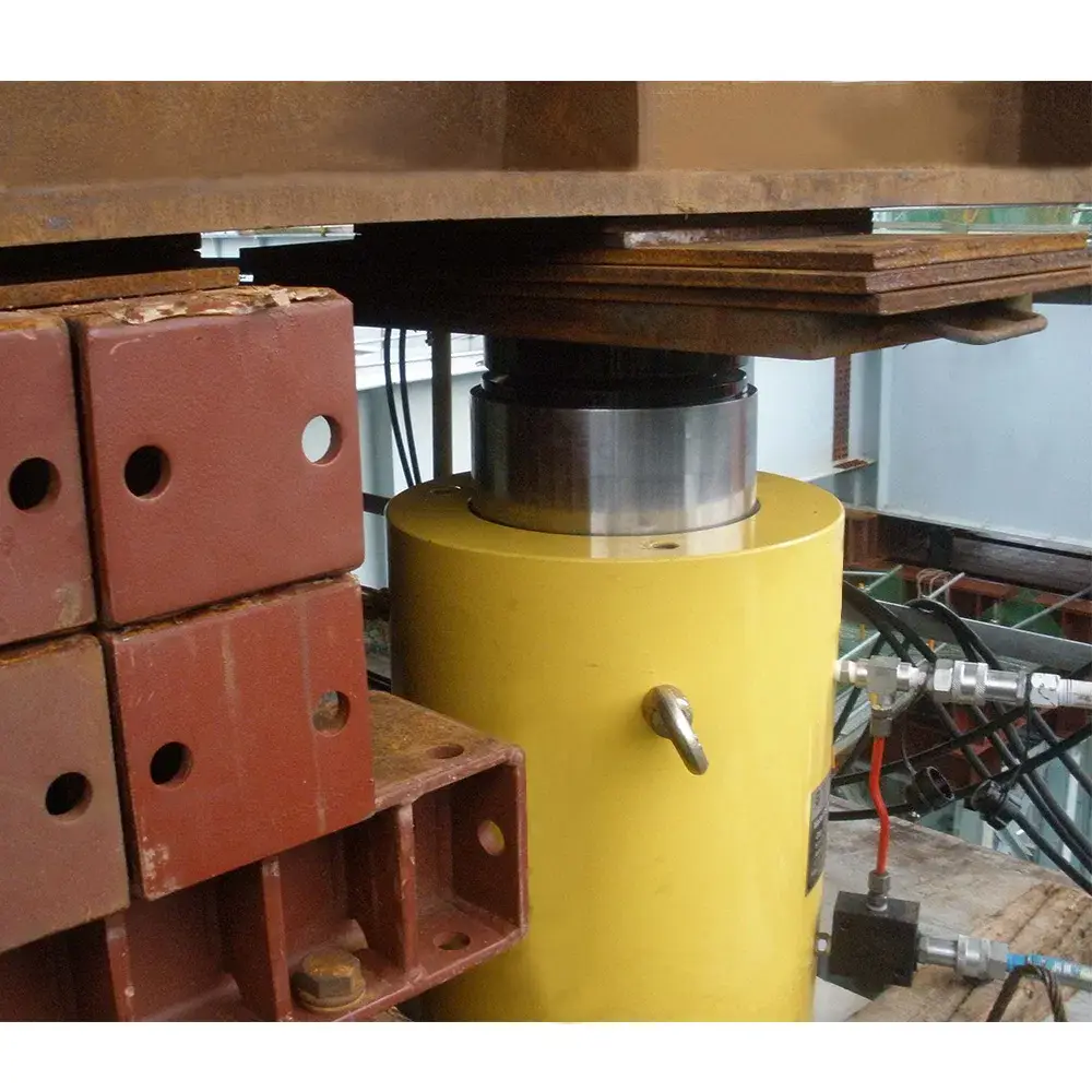 Xi lanh thủy lực lớn hai chiều 1000ton có khả năng nâng cao