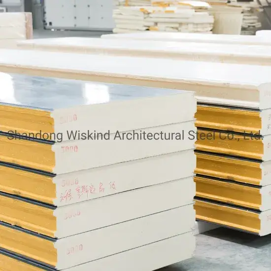 Vật liệu xây dựng thép chế tạo sẵn cho tường và mái: Tấm sandwich foam polystyrene năm 2021
