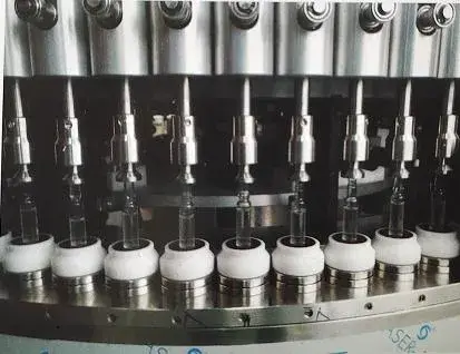 Thiết bị tự động kiểm tra ánh sáng và rò rỉ cho ampoule
