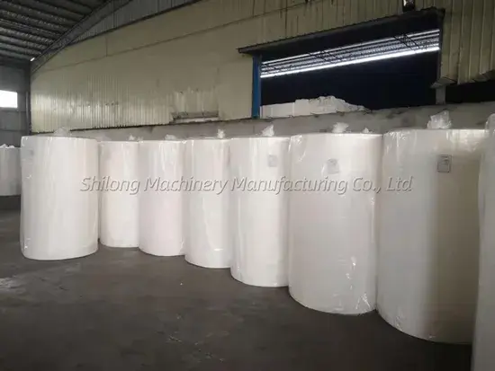 Thiết bị sản xuất giấy vệ sinh hình trụ độc đáo, sản xuất tại Trung Quốc