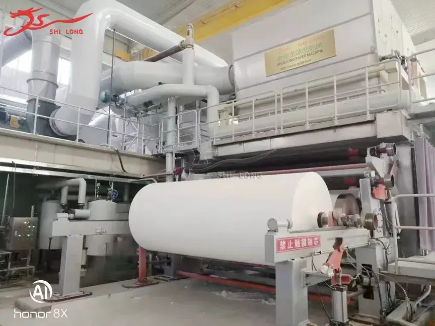 Thiết bị sản xuất giấy vệ sinh hình trụ độc đáo, sản xuất tại Trung Quốc