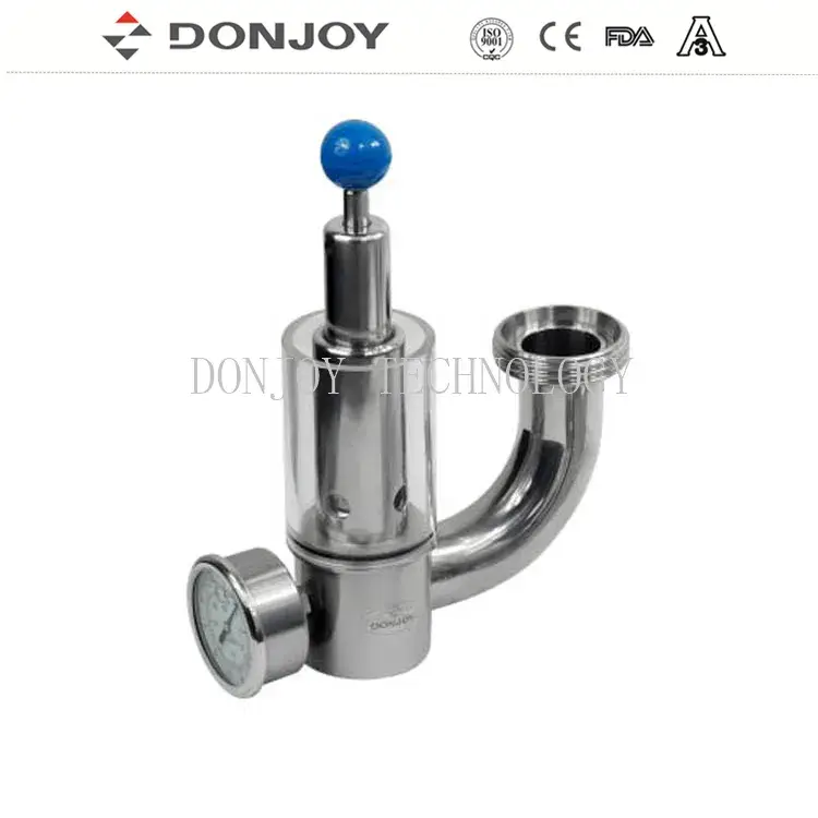 Van bảo vệ an toàn cho hệ thống ống bằng thép không gỉ CE Donjoy Saniatry