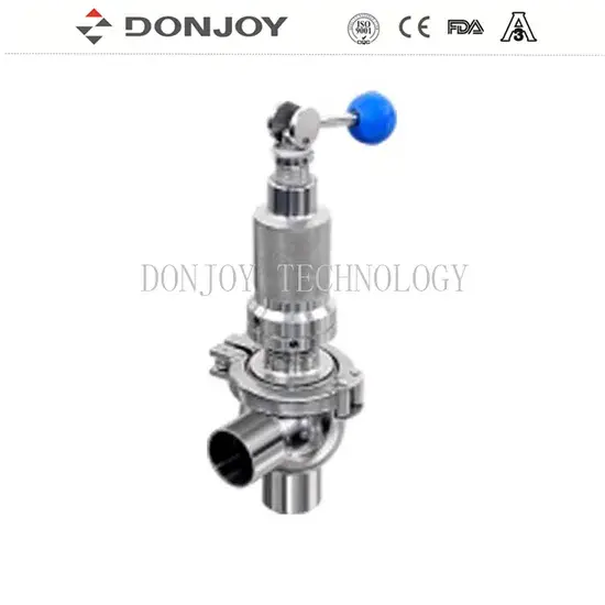 Van bảo vệ an toàn cho hệ thống ống bằng thép không gỉ CE Donjoy Saniatry