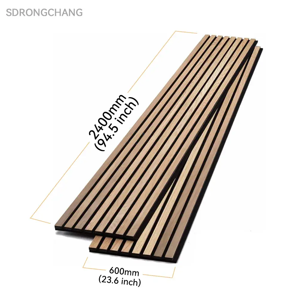 Ván tường cách âm gỗ veneer slat tùy chỉnh - Lựa chọn hàng đầu cho không gian yên tĩnh