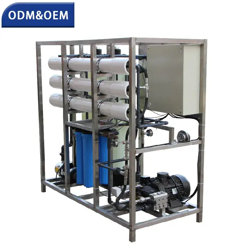 Thiết bị xử lý nước biển công nghiệp 500lph - Giải pháp lọc nước thẩm thấu ngược mini