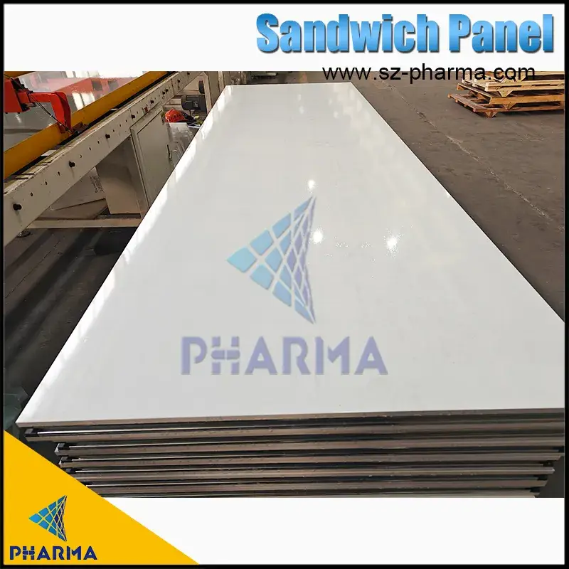 Tấm xốp cách nhiệt và chống cháy cho mái và tường, sản phẩm vật liệu xây dựng PU sandwich