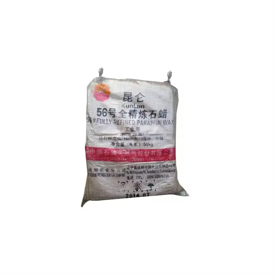 Sáp parafin Kunlun 54-56 58-60: Sản phẩm tinh chế hoàn toàn chất lượng cao