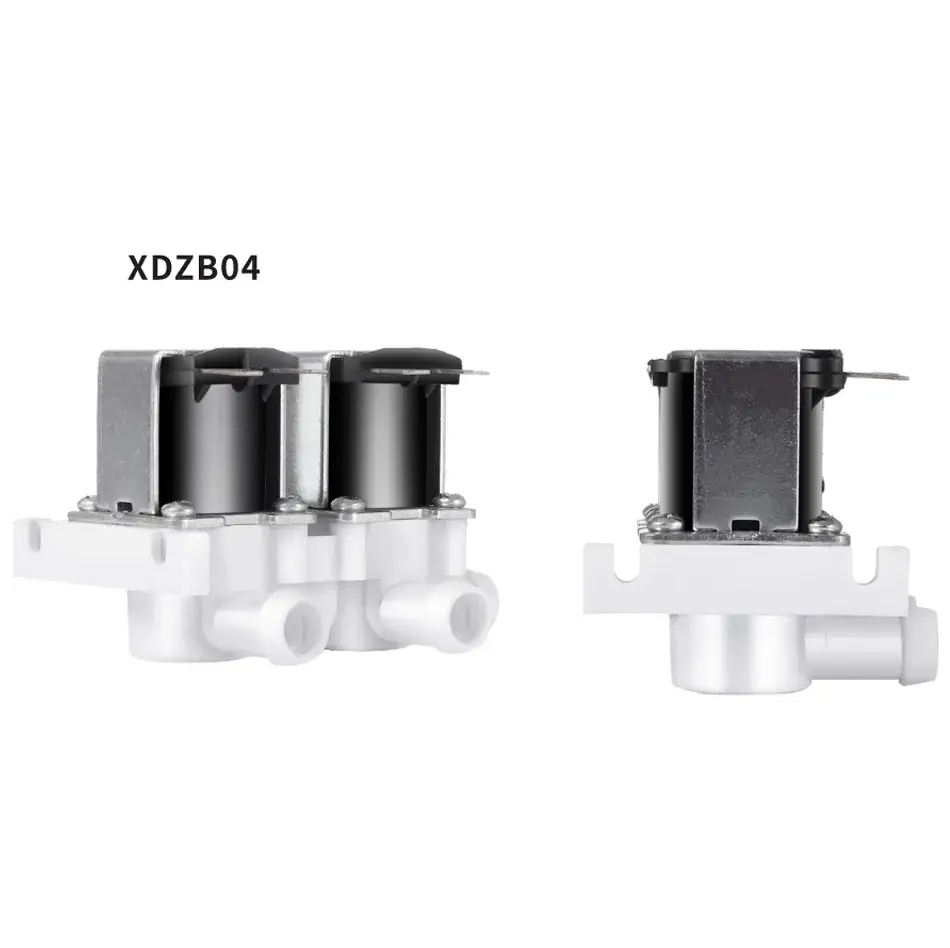 Van điện từ nhựa mới 2021 - Công tắc dòng nước vào 1/4 3/8 12V 24V 220V - Bộ phân phối điều khiển từ tính ổn định