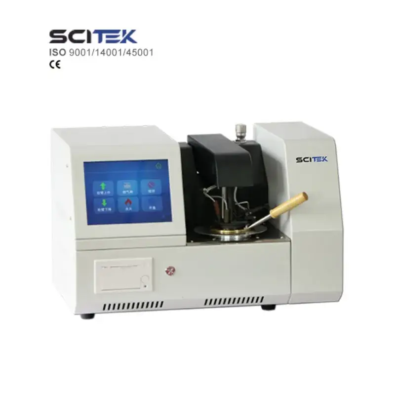 Thiết bị kiểm tra cháy cốc đóng SCITEK - điều khiển Bluetooth, đánh lửa điện tự động
