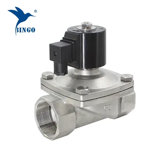 Van điện từ chất lượng cao, hoạt động cho dòng nước, chất liệu thép không gỉ