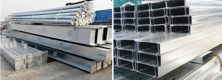 Vật liệu xây dựng kết cấu thép: Tập trung vào dầm và cột thép H