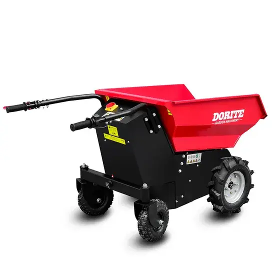 Xe đẩy điện mini chất lượng đạt chuẩn TUV CE - Vận chuyển đất linh hoạt, chịu tải trọng lên đến 500kg