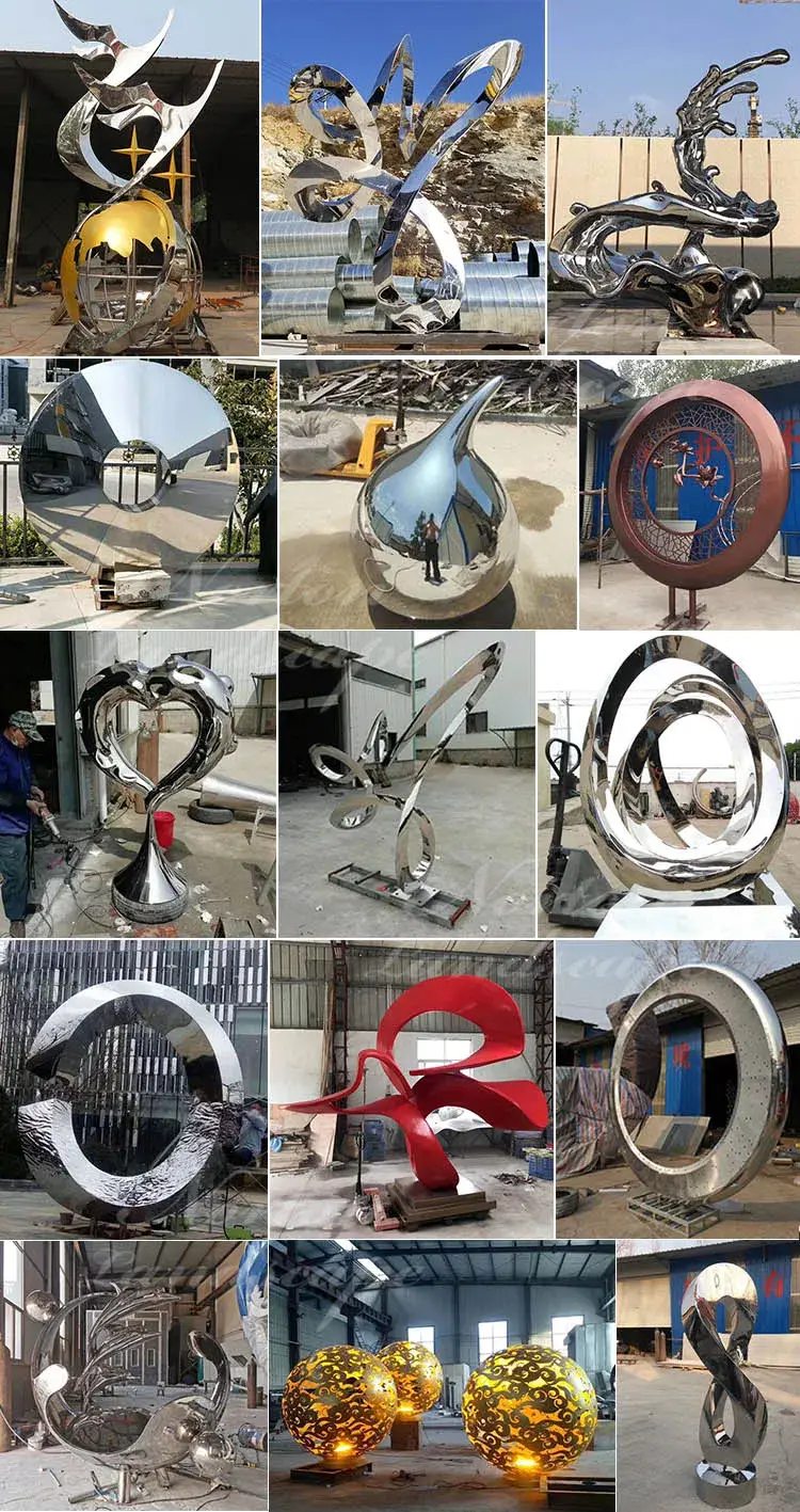 Tượng hươu nghệ thuật từ chất liệu thép không gỉ, sáng tạo và độc đáo