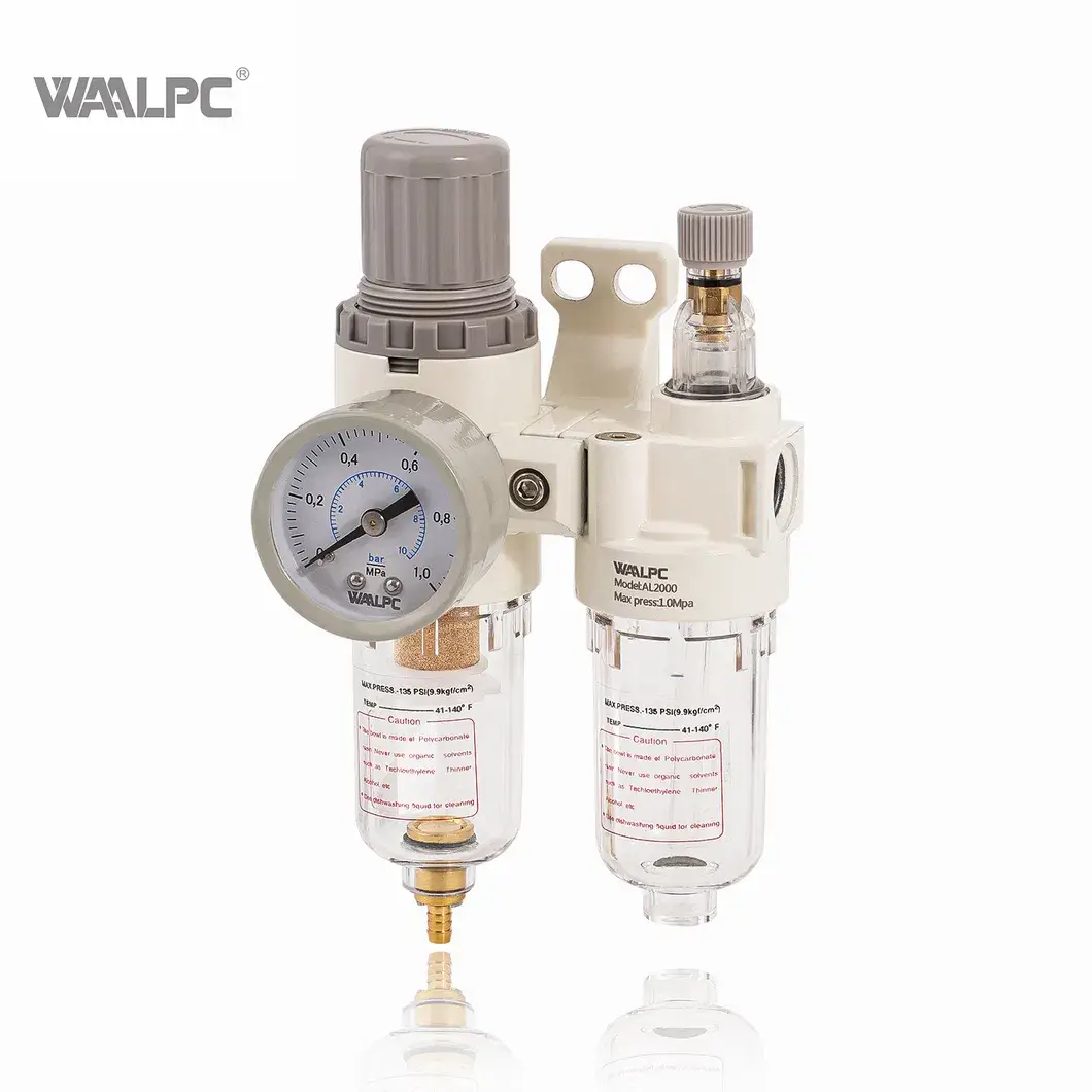 Van Khóa Waalpc 10bar: Bảo Vệ Vị Trí Khí Nén Kép NPT1/4''