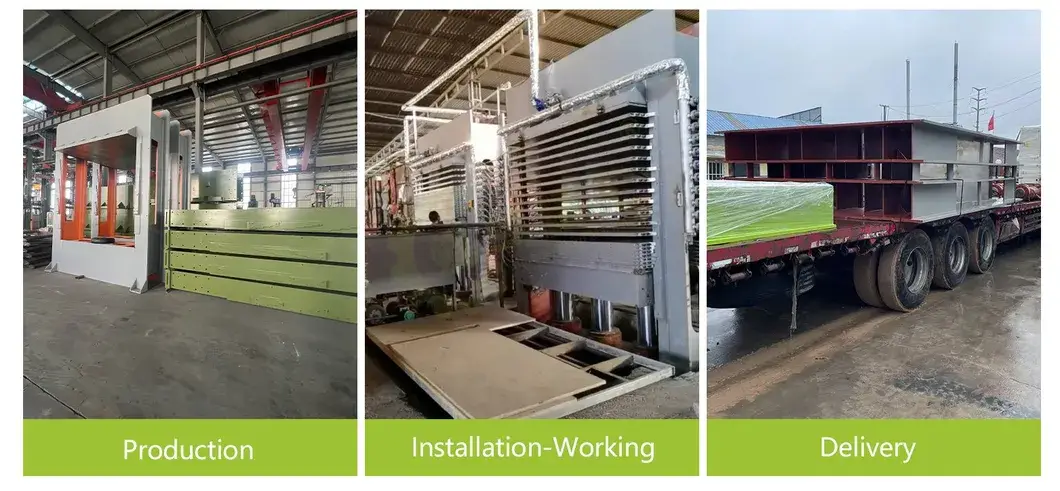 Thiết bị làm nóng và ép khung hàn veneer fancy