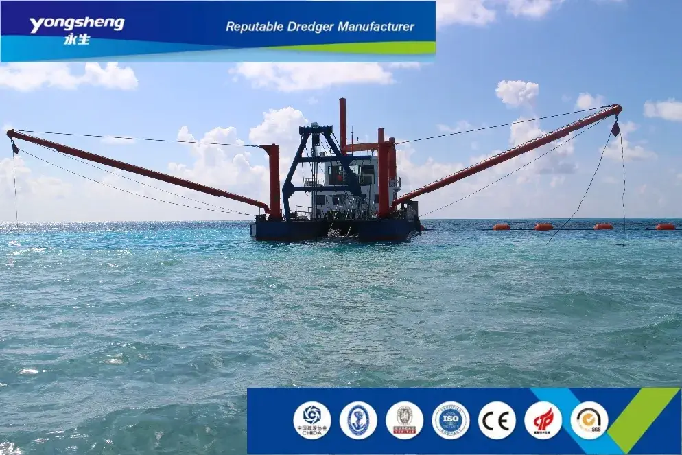 Yongsheng - Đơn vị chế tạo tàu hút cắt đa năng phục vụ dự án xây dựng sân bay ở Maldives