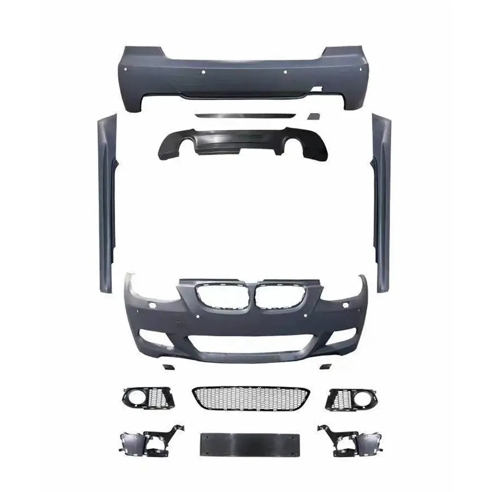 Thay đổi ngoại thất cho BMW 3 Series E92 06-10 với bộ bodykit bao gồm cản trước, cản sau và bệ bên